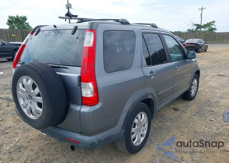 2006 Honda Cr-V Se from USA, damaged, VIN SHSRD78986U426819
